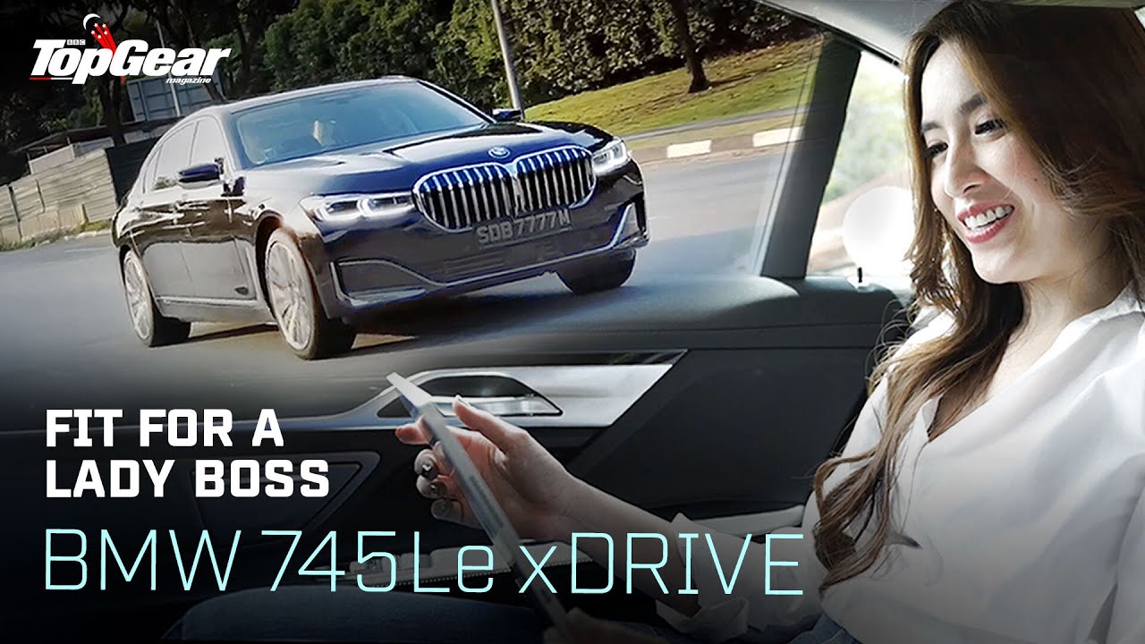 Boss Lady & her BMW 745Le xDrive | TopGear Singapore
