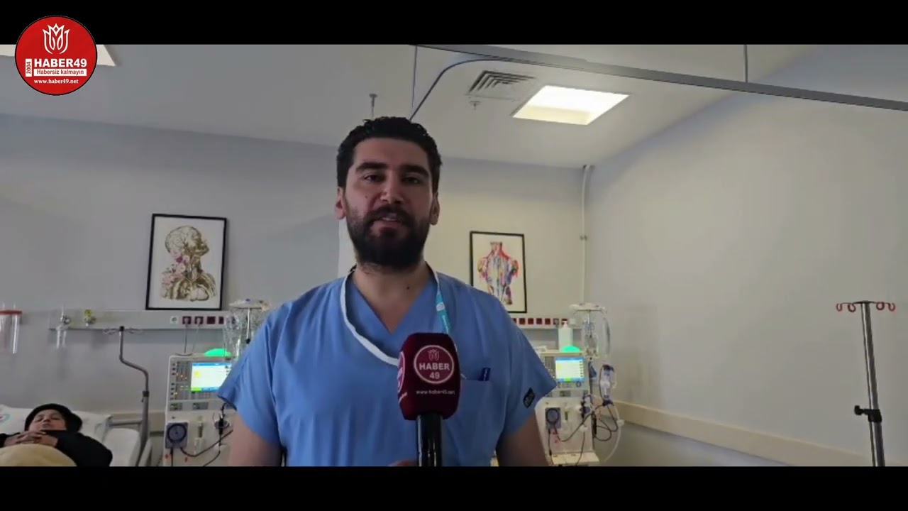Hasköy’de 6 yatak kapasiteli diyaliz ünitesi hizmete açıldı