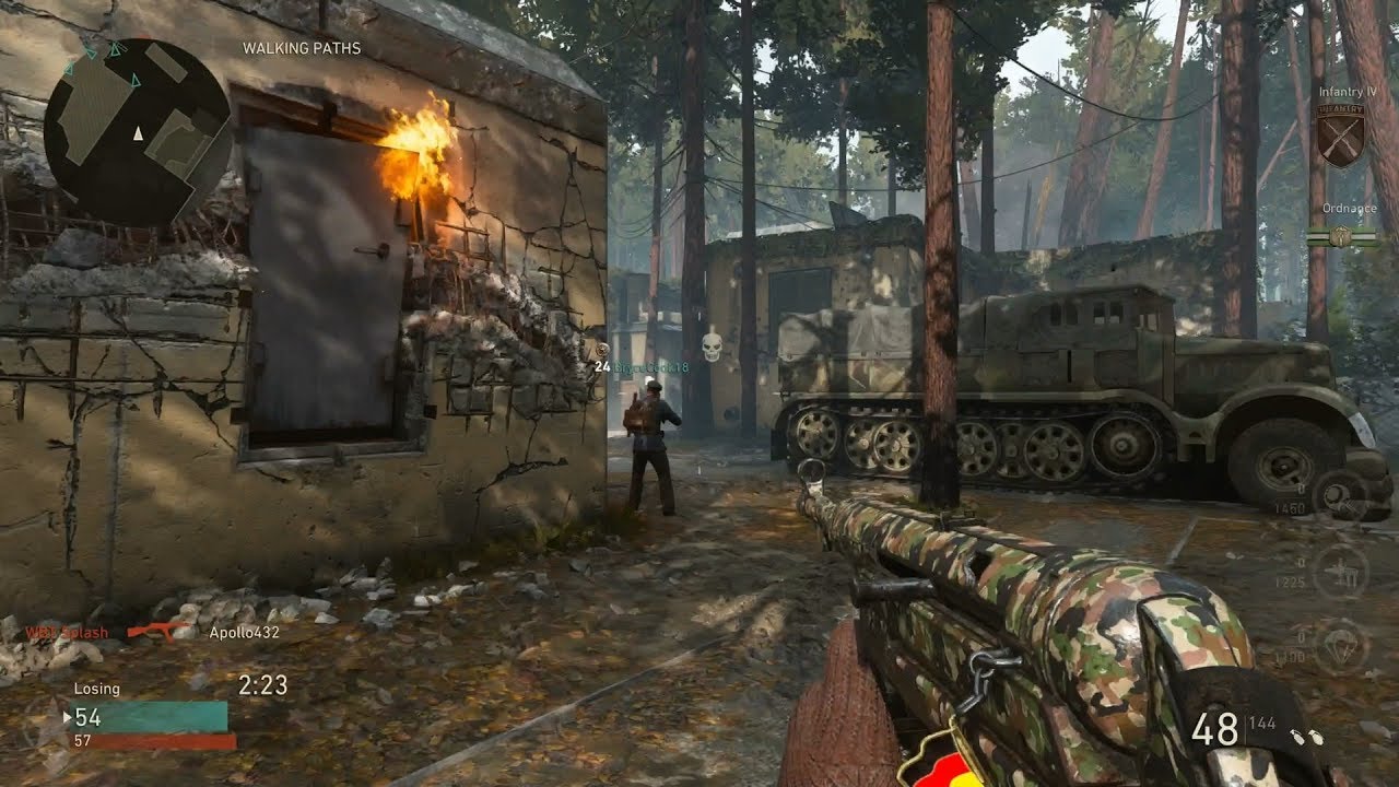 Call of Duty WW2: Team Deathmatch Gameplay (No Commentary)
