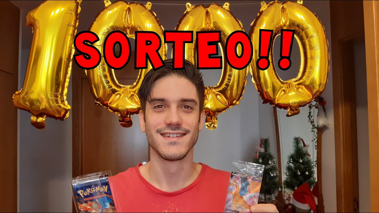 Celebraci&oacute;n 1000 subs! y Sorteo Pok&eacute;mon!