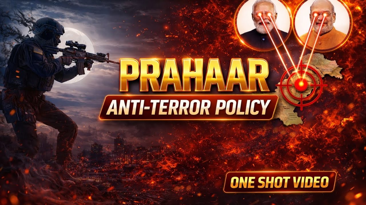 प्रहार (PRAHAAR): भारत की पहली आतंकवाद विरोधी नीति #ras #upsc #modi #indiaisrael #amitshah #MoHA