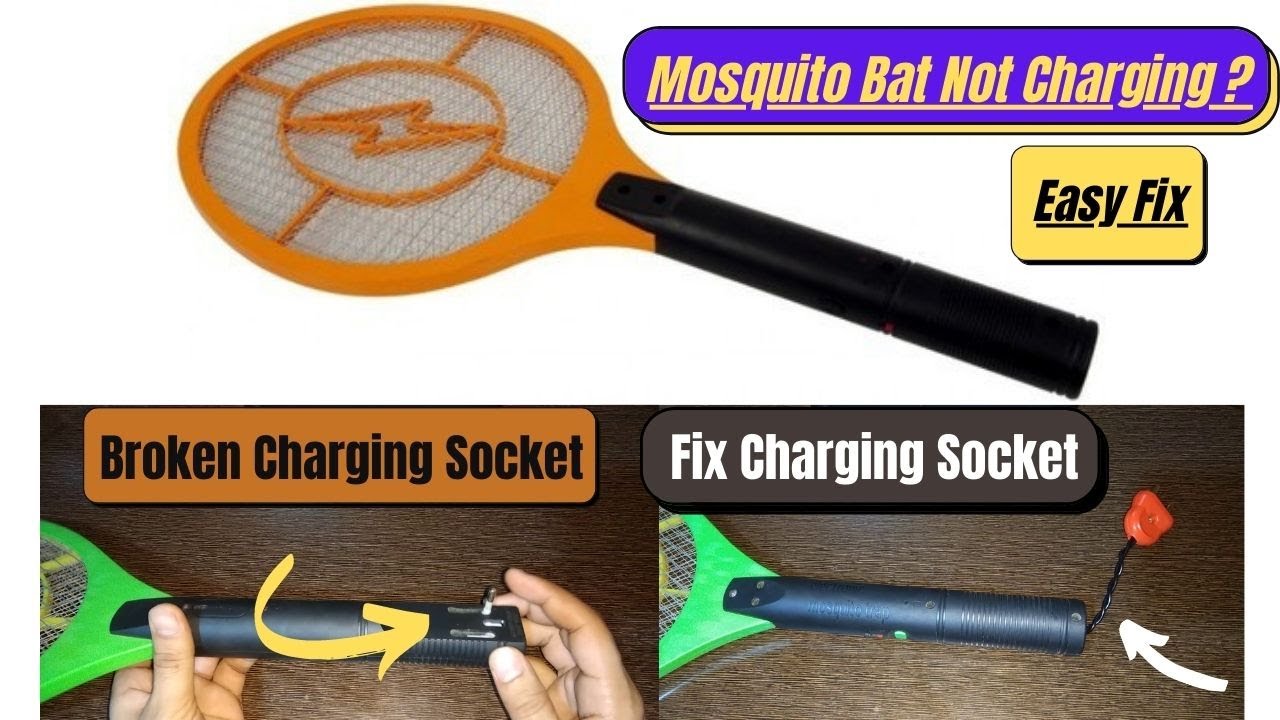 Mosquito Bat fix || Mosquito Racket not charging ?