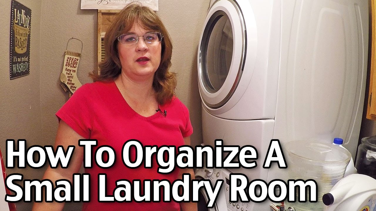 How To Organize A Small Laundry Room