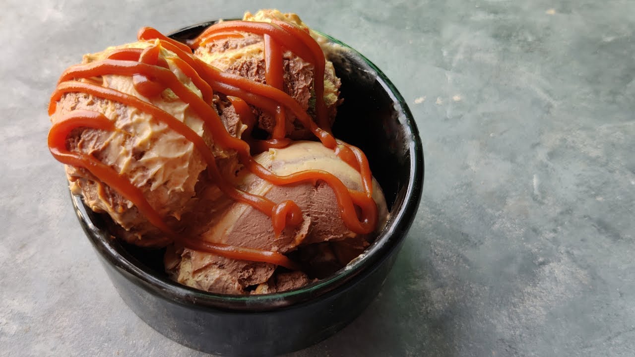 Creamist Chocolate Caramel Icecream | Homemade Caramel Sauce @mamagician