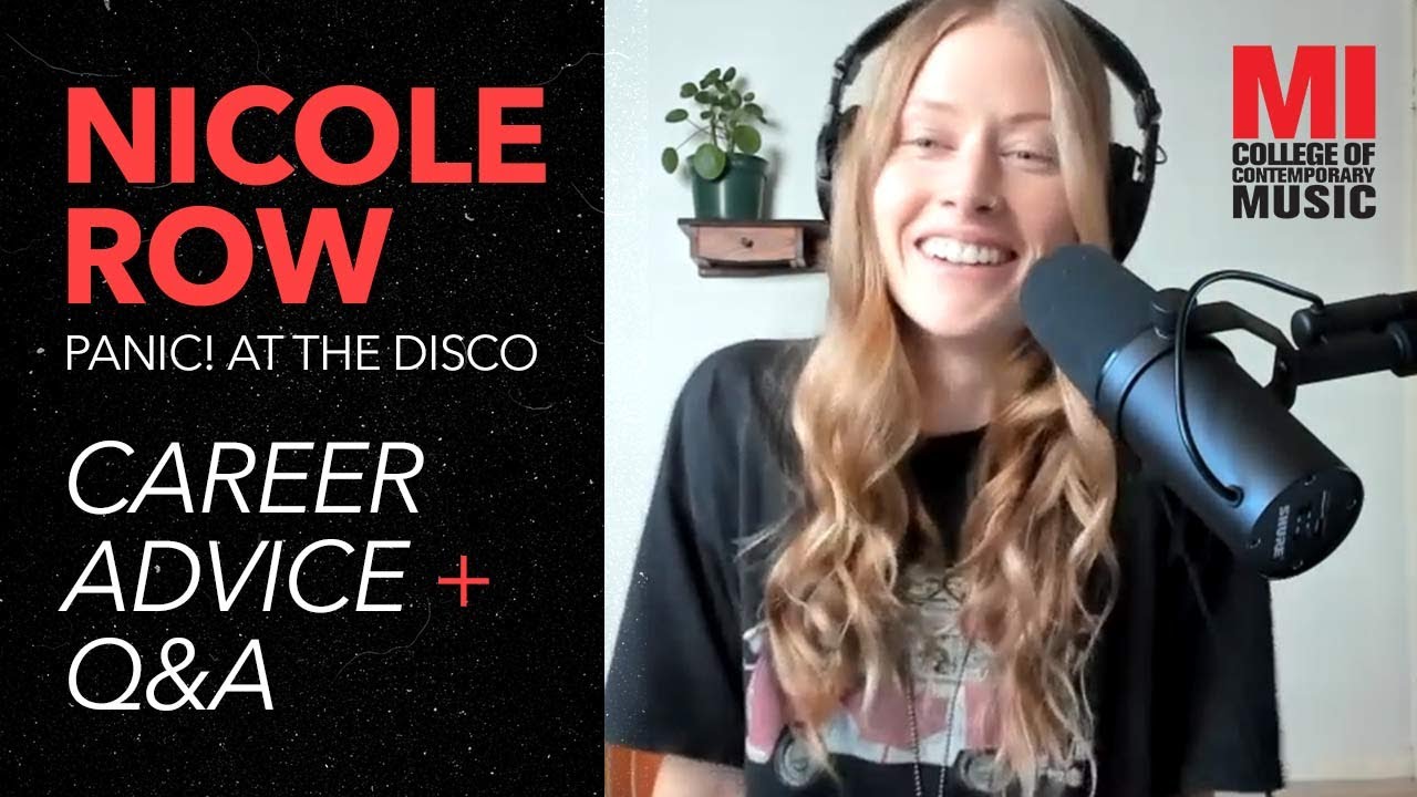 Musician Career Advice & Tips with Panic! At The Disco Bassist Nicole Row