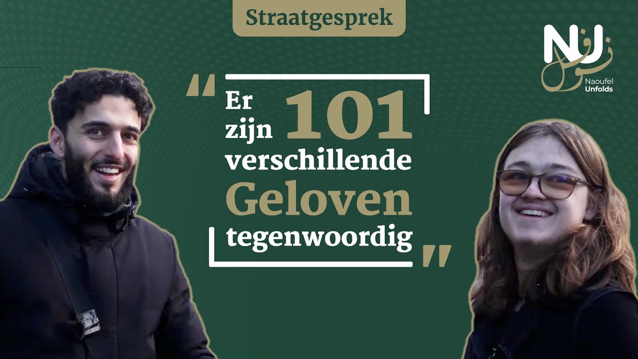 Scherpzinnige Agnost stelt Wijze Vragen aan Moslim l Naoufel Unfolds - Straatgesprek 2