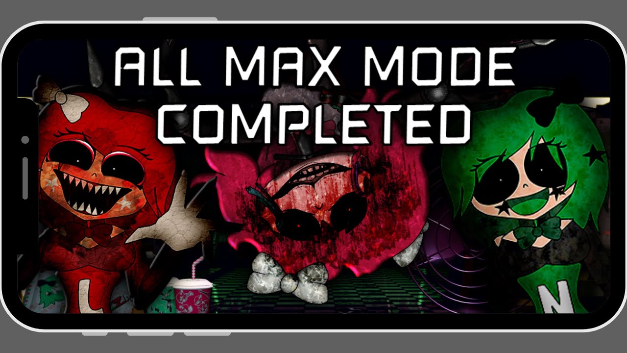 Five Nights at The AGK Studio 4: Rebranded (MOBILE) || All Max Mode Completed