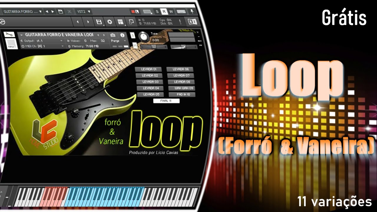 loop guitarra 11 variações (Forró & Vaneira) grátis