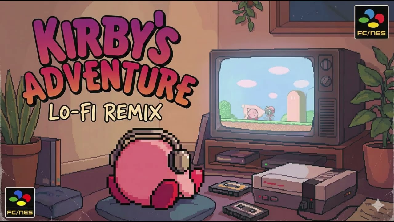 Kirby's Adventure: Lo-Fi Beats to Relax & Study To