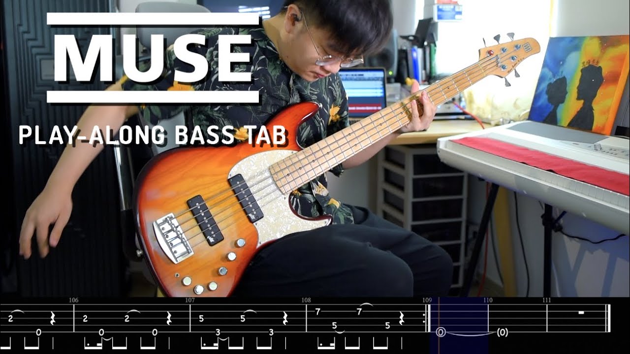 Muse《Kill Or Be Killed》Bass Cover + Play-Along TAB!