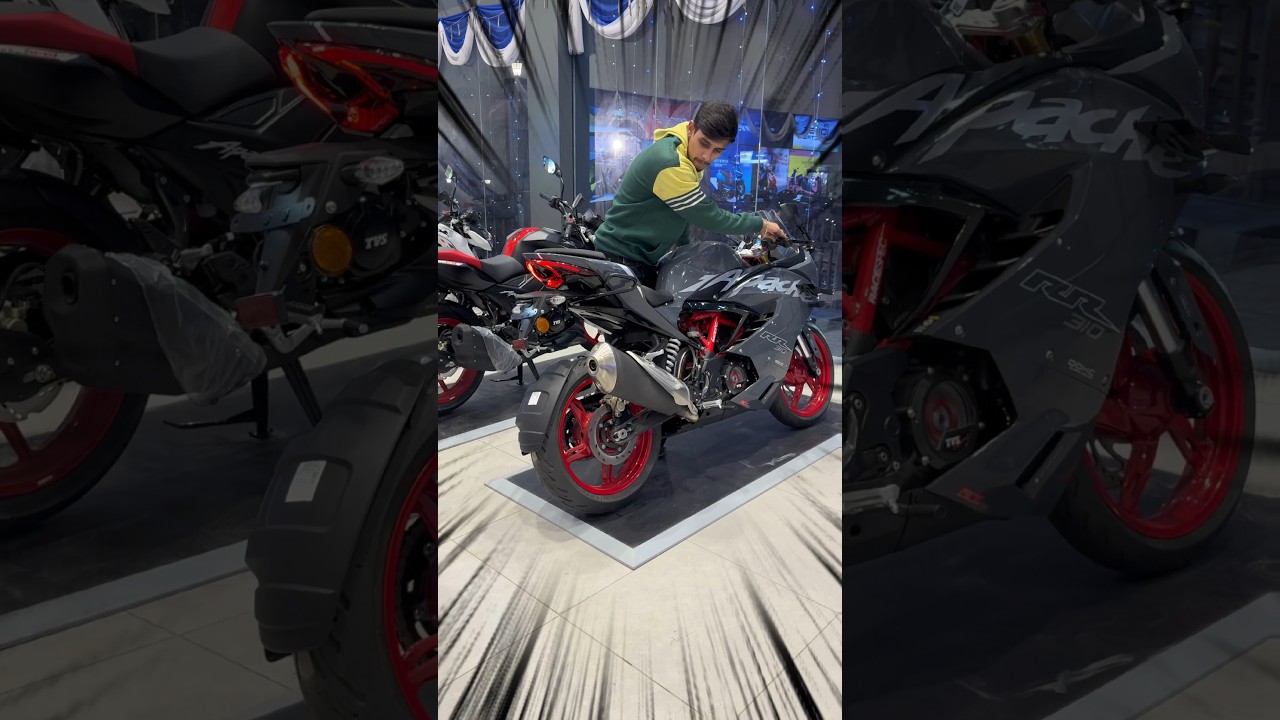 TVS APACHE RR 310 Exhaust Noad!#shortsfeeds