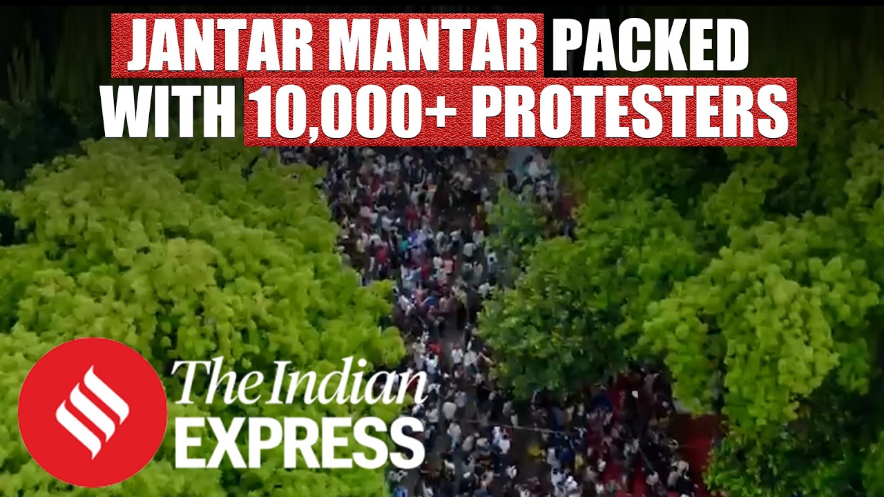 CJP Protest: Thousands Flood Jantar Mantar as 'Chalo Sansad' Begins | Parliament March