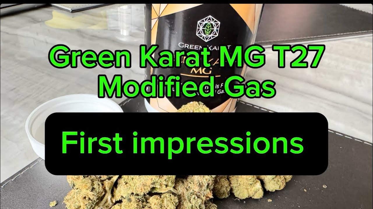 GREEK KARAT MG T27 Modified Gas Medical Cannabis Flower - First Impressions