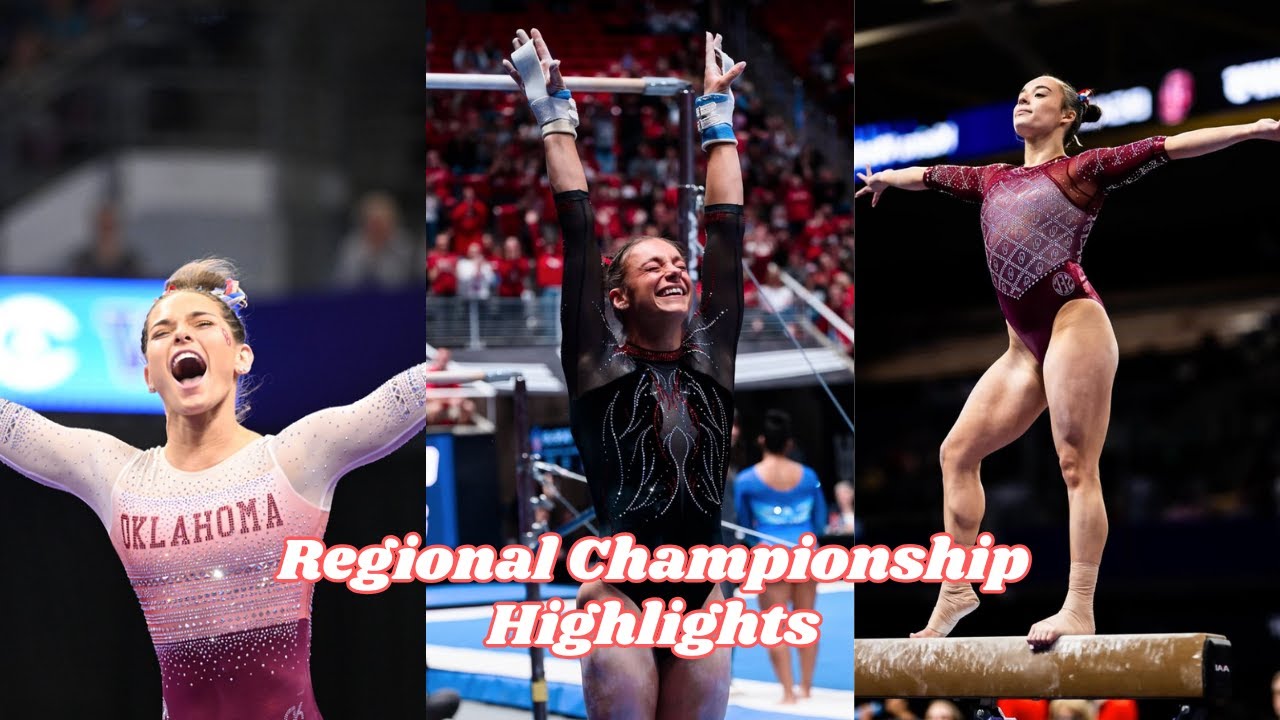 NCAA Gymnastics Regional Championships Highlights 2025