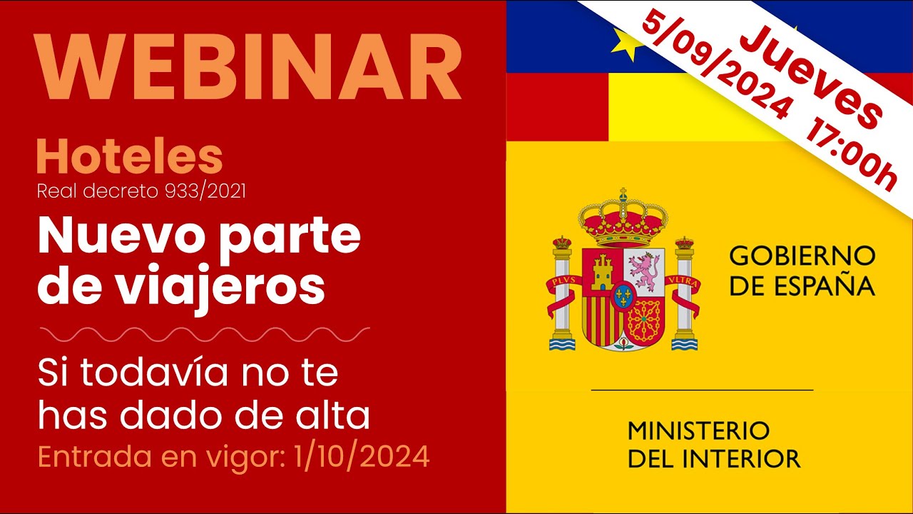 Nuevo parte de viajeros - Quedan solo unos días.