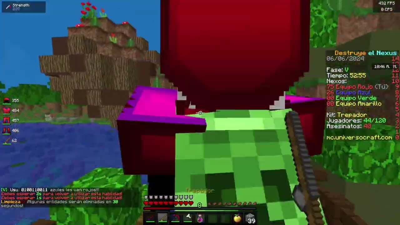 Momentos de Junio d Ayaxito - Destruye el Nexus - Universocraft 🌎