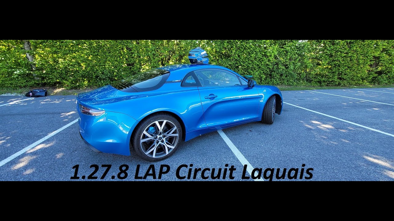 Circuit Laquais /  Alpine A110 PURE / Record for Alpine A110 / 1.27.8