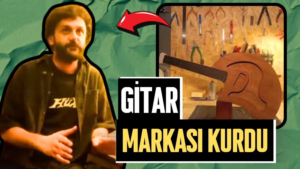 Tek Başına Gitar &Uuml;retimi Nasıl Yapılır? Gitar Markasının İlk Adımları I H&uuml;x Luthier H&uuml;seyin Yıldız