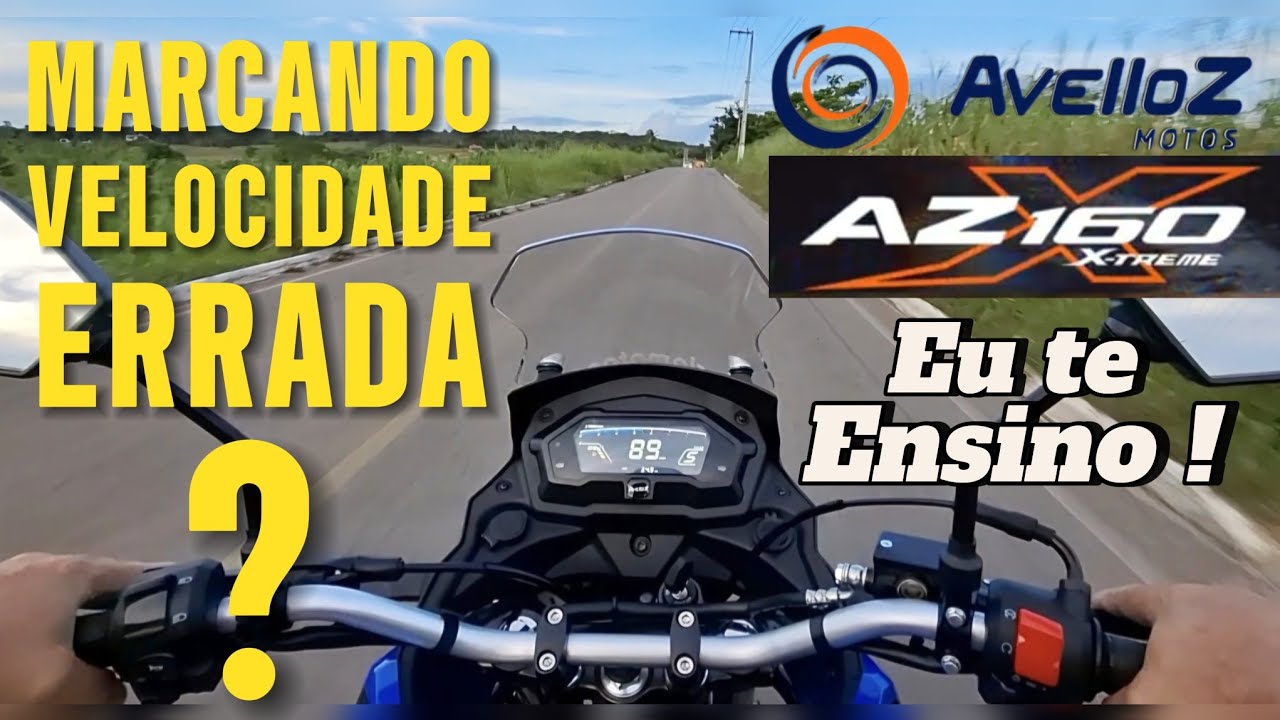 AZ 160 AVELLOZ, MOSTRANDO FUNÇÕES  PAINEL