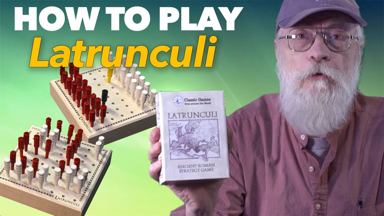 Latrunculi, the ancient Roman strategy tabletop board game found among archeological ruins of Rome