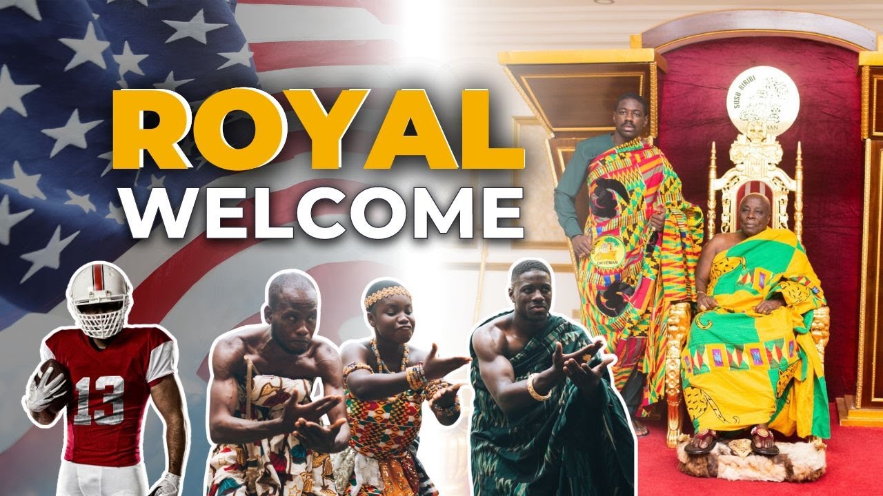 Jeremiah Owusu-Koramoah and his NFL friends, Royal Welcome & Cultural Immersion in Ghana!!!