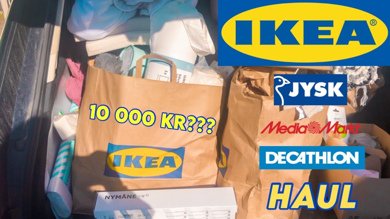 IKEA HAUL | FLYTTA HEMIFRÅN EDITION 🏠| 10 000kr??? | #2