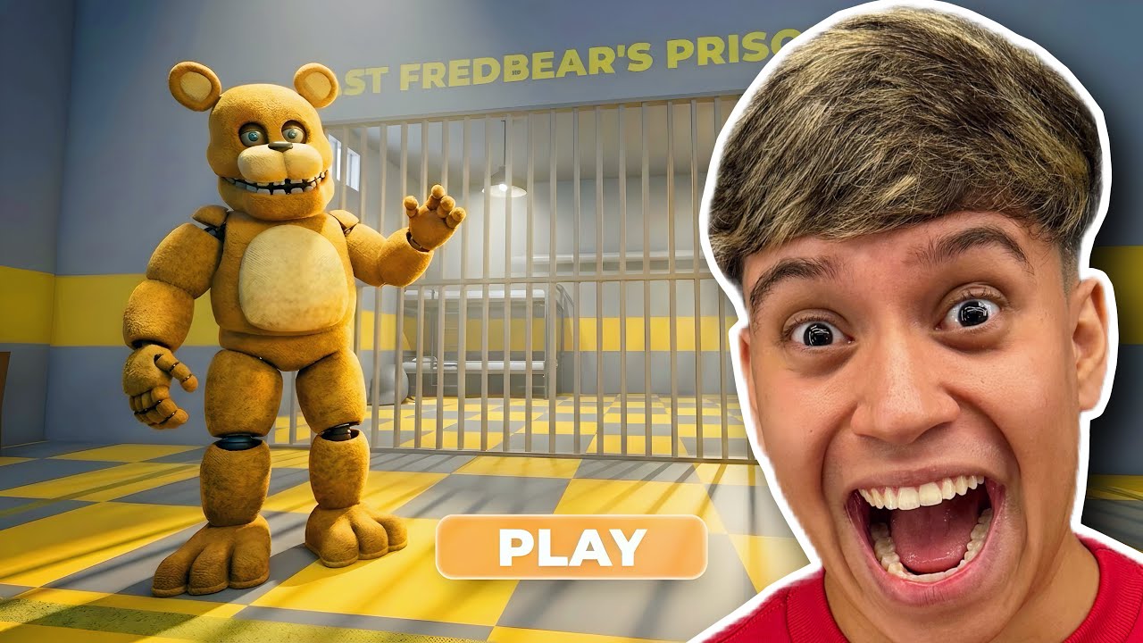 ESCAPE DA PRISÃO DO FAST FREDBEAR NO ROBLOX!!
