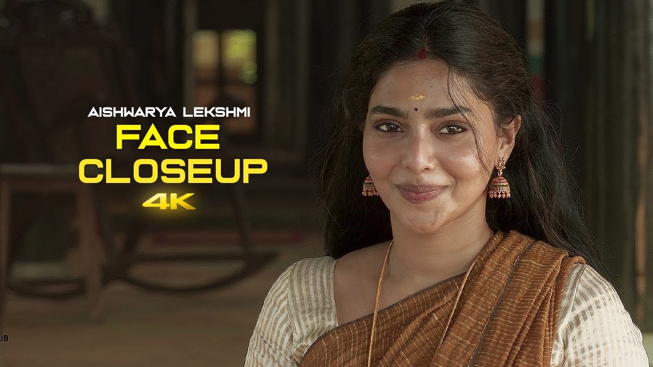 Aishwarya Lekshmi Face closeup🔥 @UHDHubactresshot #AishwaryaLekshmi #AishwaryaLekshmifacecloseup