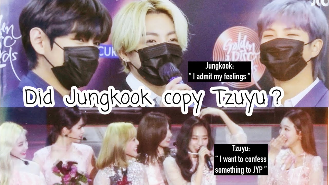 Did Jungkook copy Tzuyu?