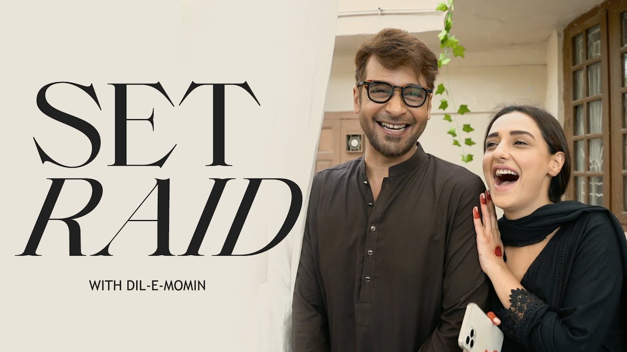 On The Sets Of Dil-e-Momin | BTS | Faysal Quraishi | Momal Sheikh | Madiha Imam | Mashion