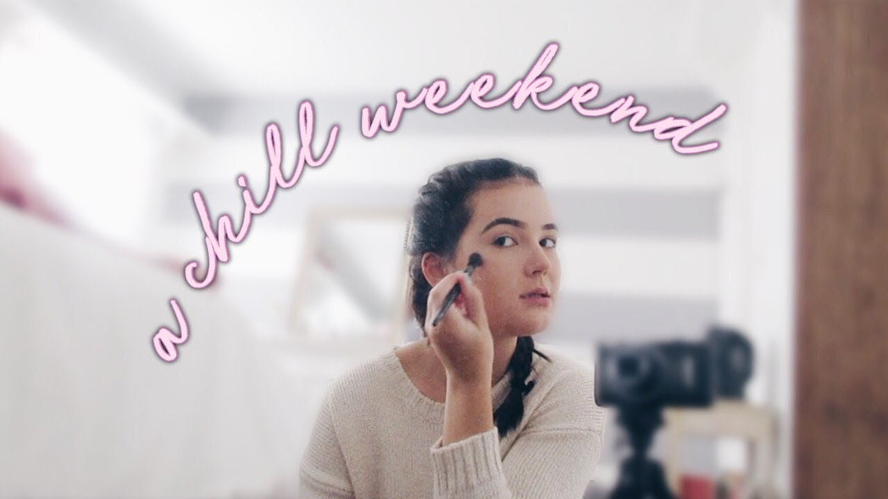 A CHILL WEEKEND HOME + CHATTY GRWM