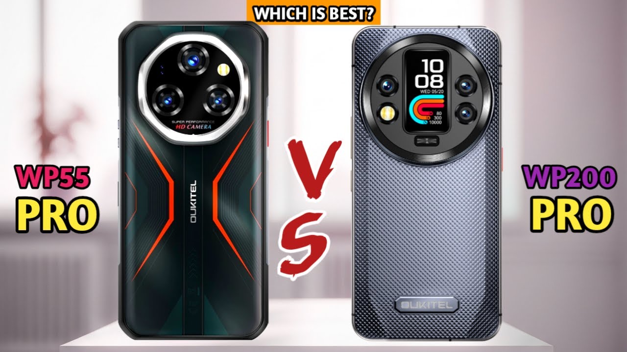 Oukitel WP55 Pro vs Oukitel WP200 Pro