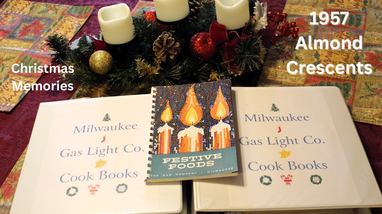 Festive Foods Collection, Almond Crescents & Childhood Christmas Memories