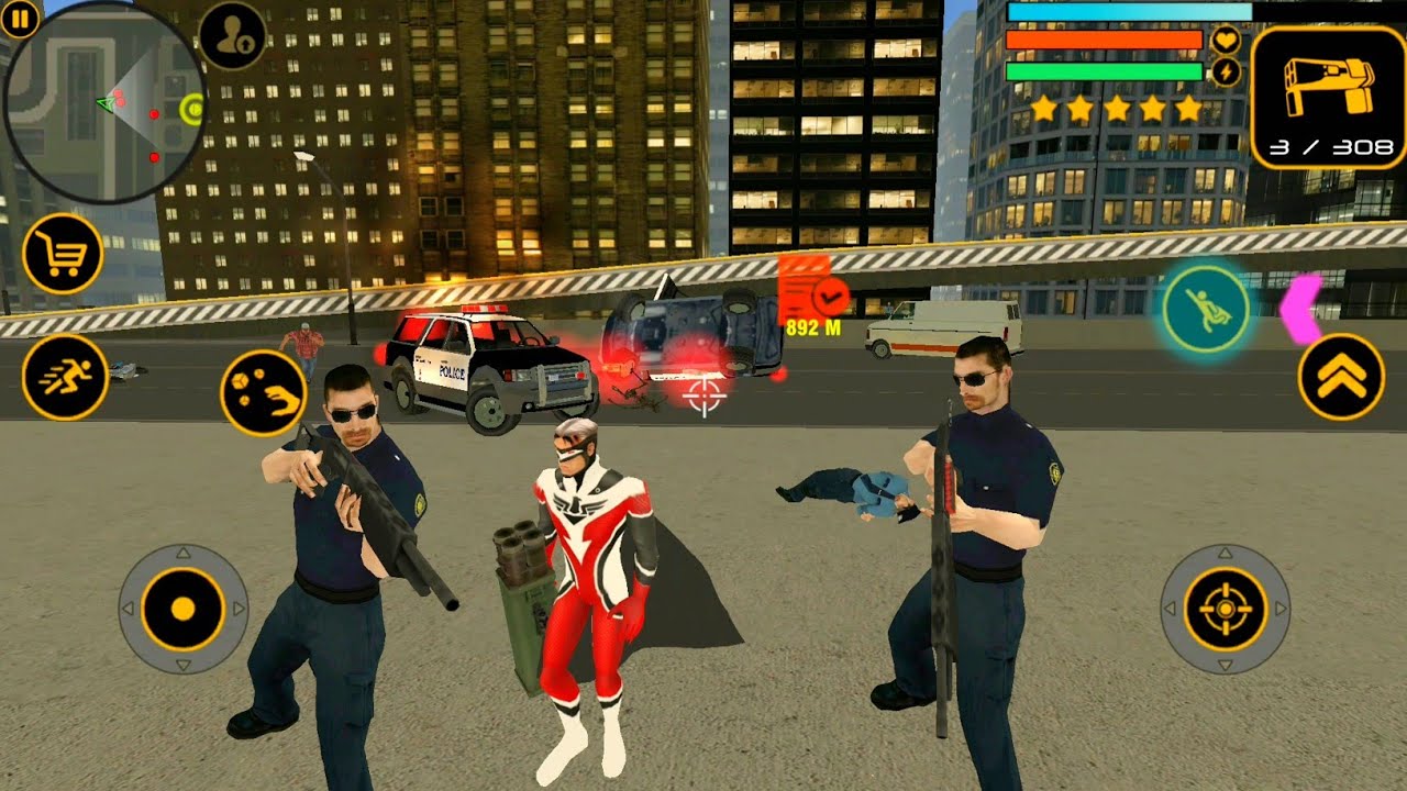 Police Escort - Naxeex Superhero New Update 2021 | Android Gameplay
