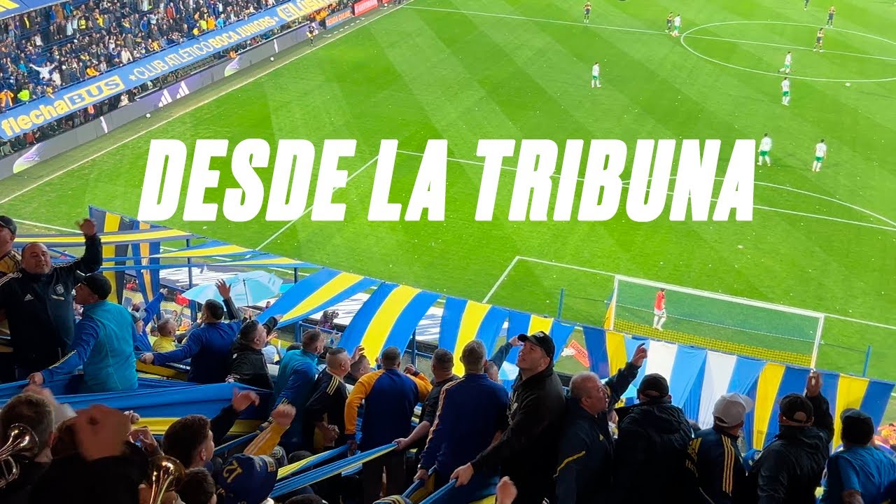 BOCA vs BANFIELD en LA BOMBONERA - DESDE LA 12