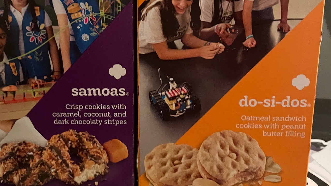 Samoas+Do-si-dos vs Caramel DeLites+Peanut Butter Sandwiches