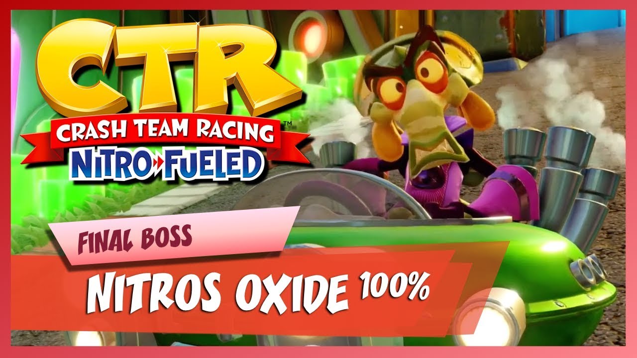 Crash Team Racing Nitro-Fueled | Oxide's Final Challenge (HARD)