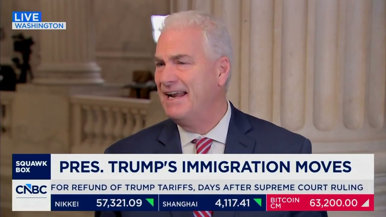 House Majority Whip Tom Emmer joins CNBC's Squawk Box | February 24, 2026