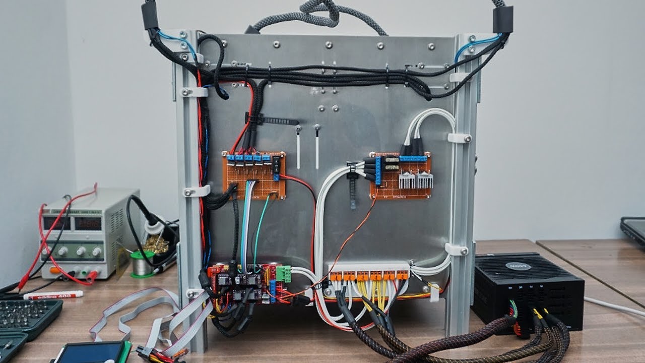 (Re-)Building a 3D Printer - Part 3: Cables and Electronics