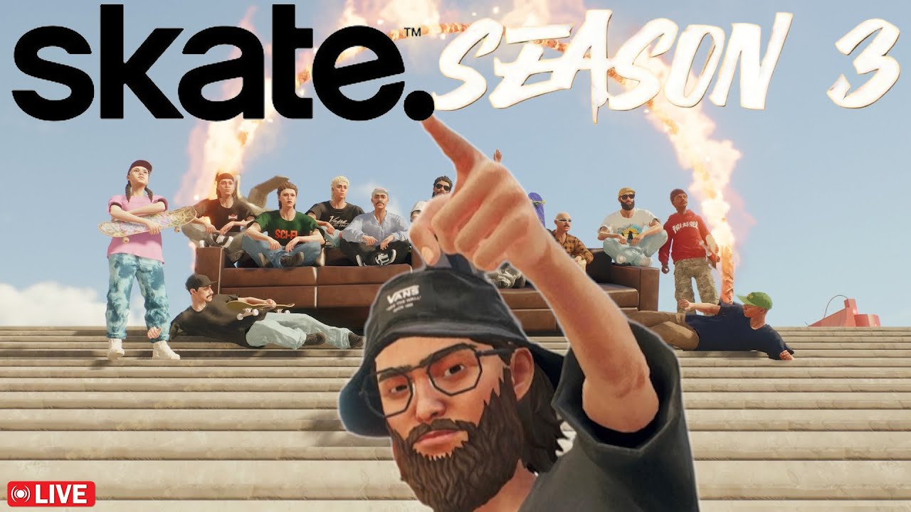 SKATE SEASON 3 TODAY | COME JOIN THE LOBBY | ROAD TO 5K