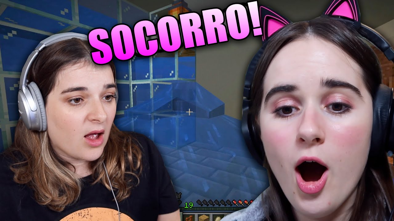 MINHA IRMÃ DESTRUIU MINHA CASA NO MINECRAFT!