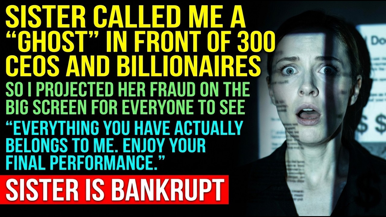 SISTER STOLE MY IDENTITY For A $200K LOAN, So I EXPOSED Her LIES At Our GALA — INSTANT KARMA