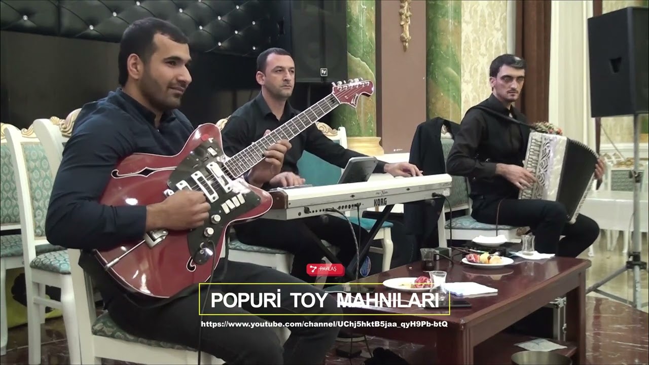 popuri toy mahnilari yeni Gitara Elbəyi Qədimov / sintez Pərviz / qarmon Yadigar
