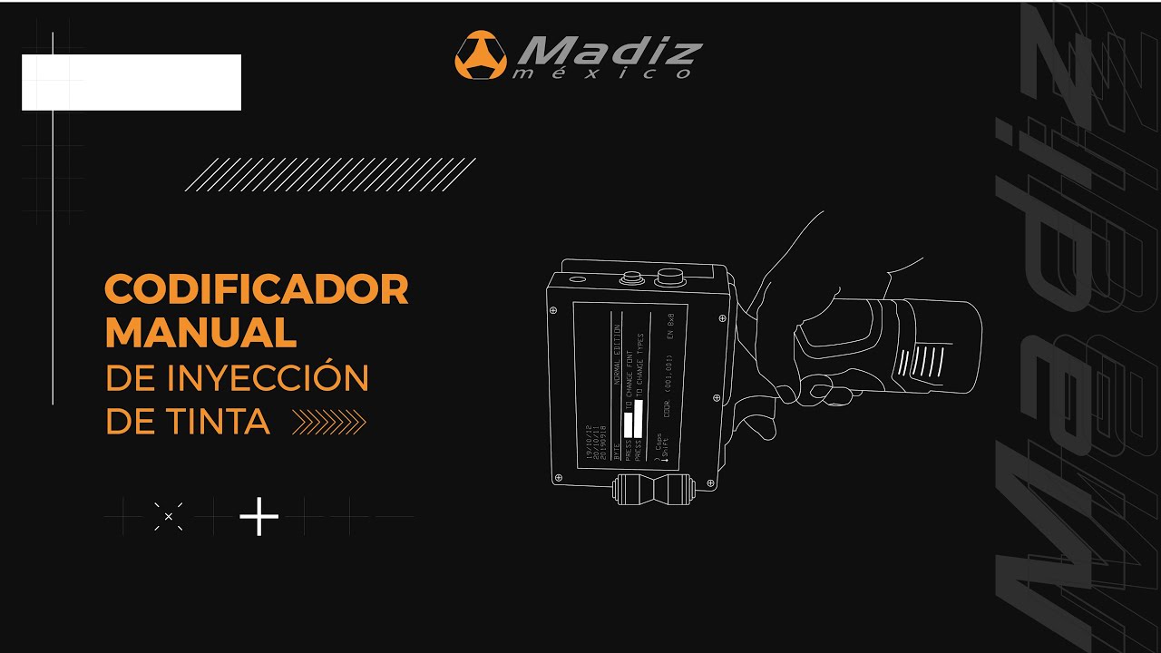 CODIFICADORA MANUAL DE INYECCI&Oacute;N DE TINTA