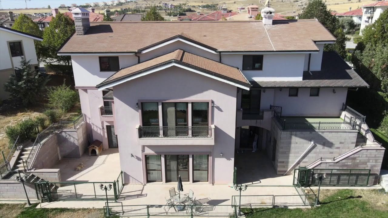 KARGEN Sitesi.. Satılık M&uuml;stakil Villa. Drone &Ccedil;EKİMİ. Ankara