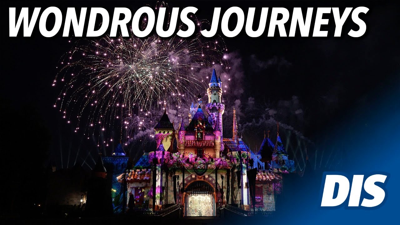 Wondrous Journeys Disney 100 Fireworks Show at Disneyland Resort