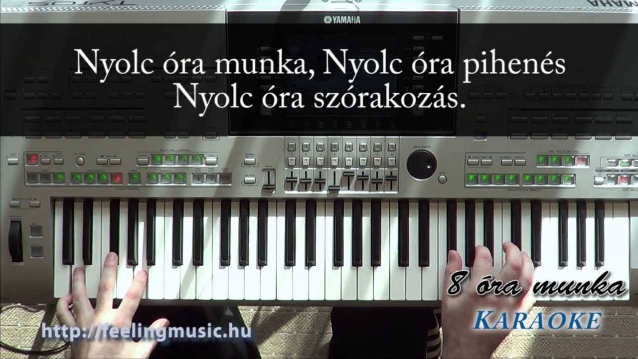 8 Óra Munka - Karaoke
