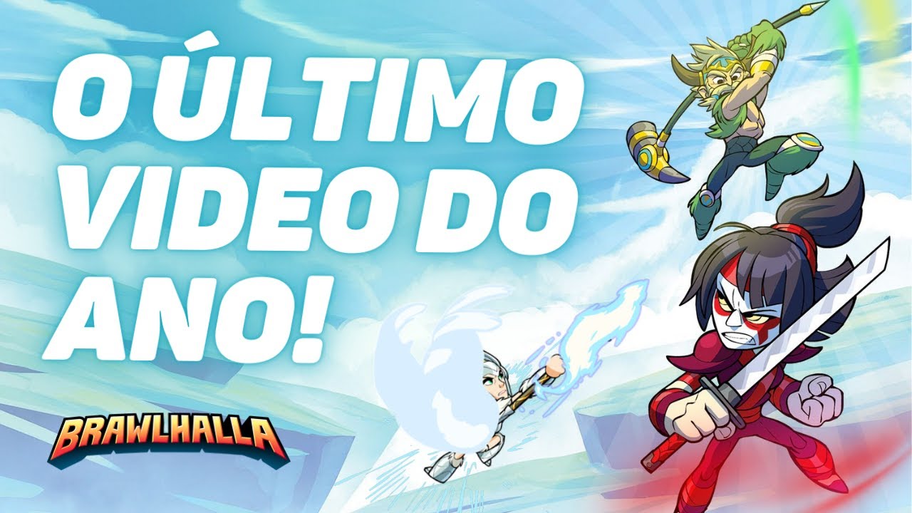ÚLTIMO VÍDEO DO ANO JOGANDO BRAWLHALLA E FALANDO DO FUTURO DO CANAL (FELIZ ANO NOVO!!)