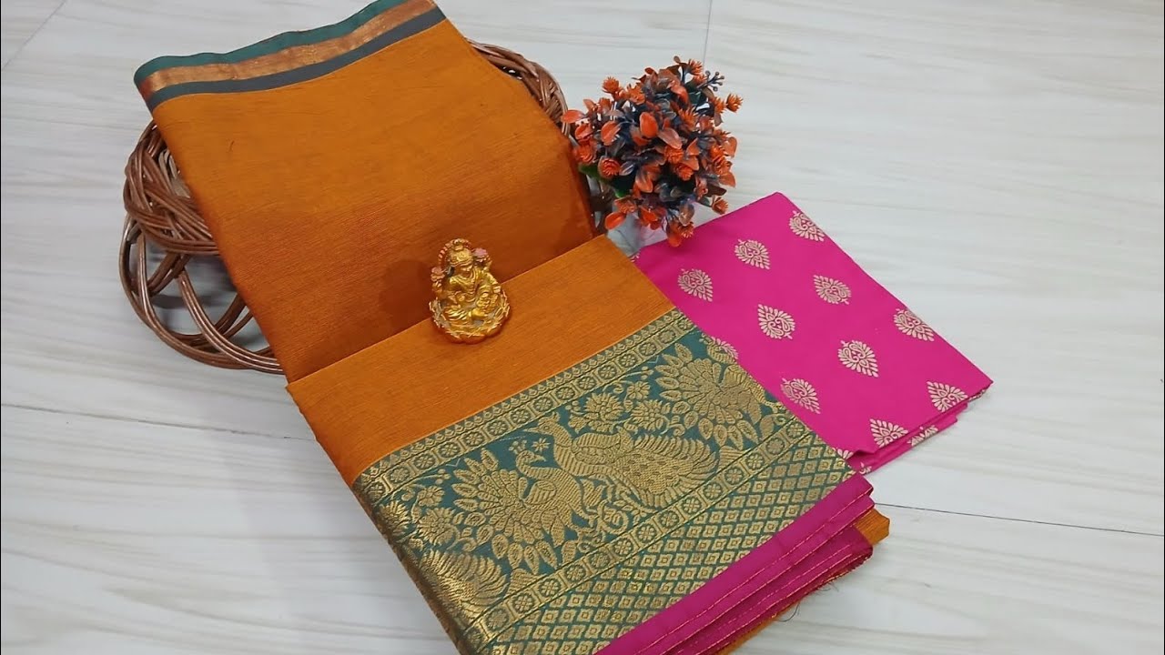 Chettinad cotton sarees செட்டிநாடு பருத்திச் சேலைகள்#saree #purehandlooms #indianhandlooms #cotton