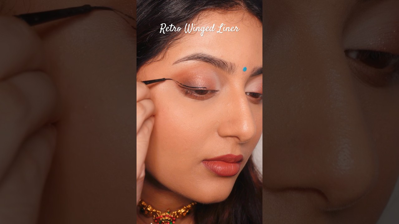 Winged Liner with a twist that is perfect for the Bridal Szn👰🏻‍♀️✨ 